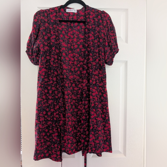 Faithfull The Brand Floral Wrap Mini dress (see note about size) - Picture 3 of 8